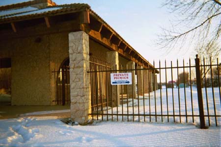 Four Bears Water Park - Main Building From Karen Pier Hunt (newer photo)